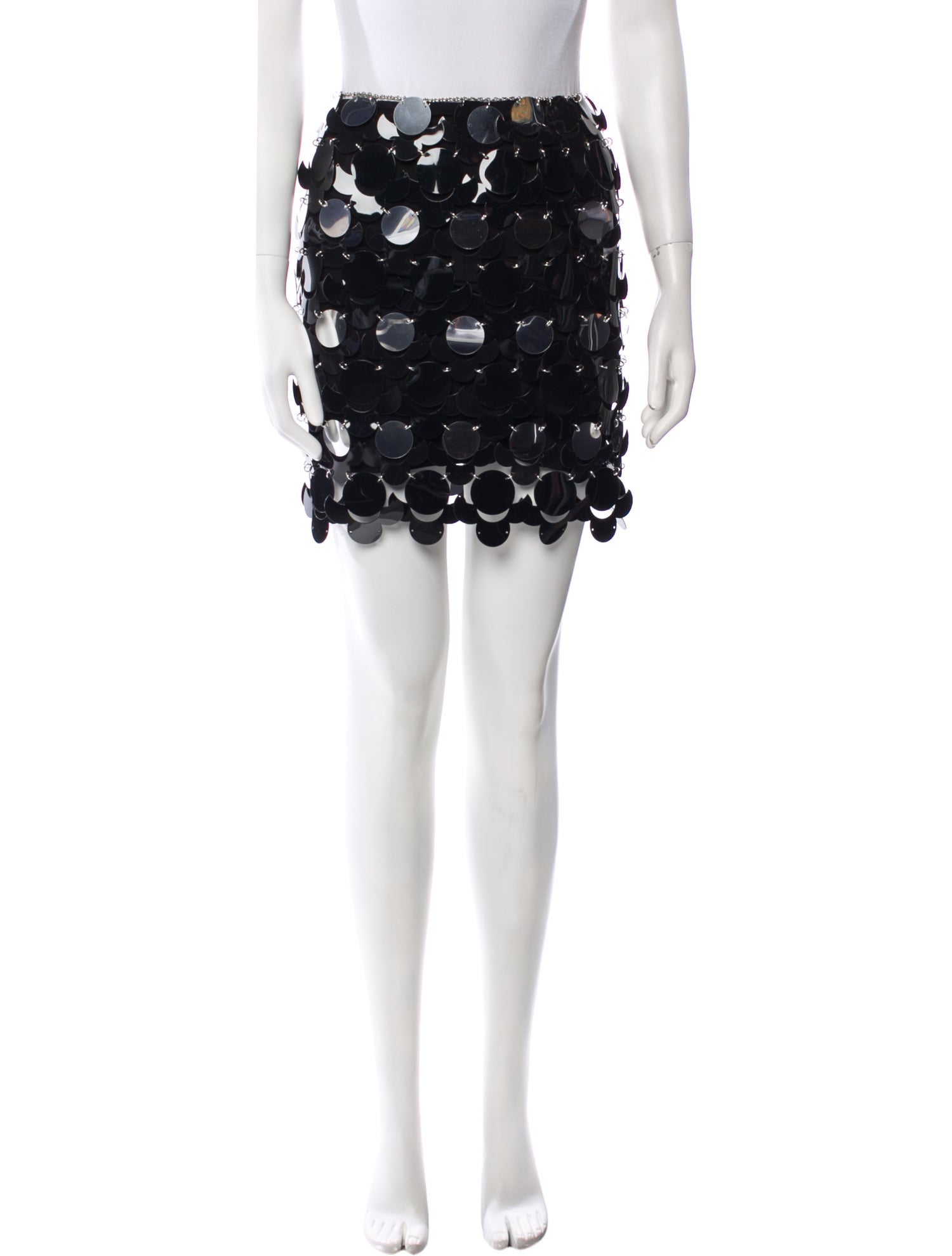 Paco Rabanne Printed Mini Skirt w/ Tags