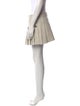 Paco Rabanne Pleated Accents Mini Skirt