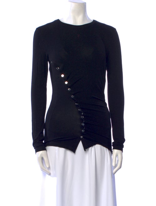 Paco Rabanne Crew Neck Long Sleeve Top