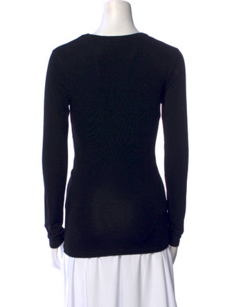 Paco Rabanne Crew Neck Long Sleeve Top