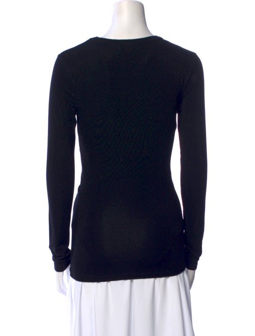 Paco Rabanne Crew Neck Long Sleeve Top