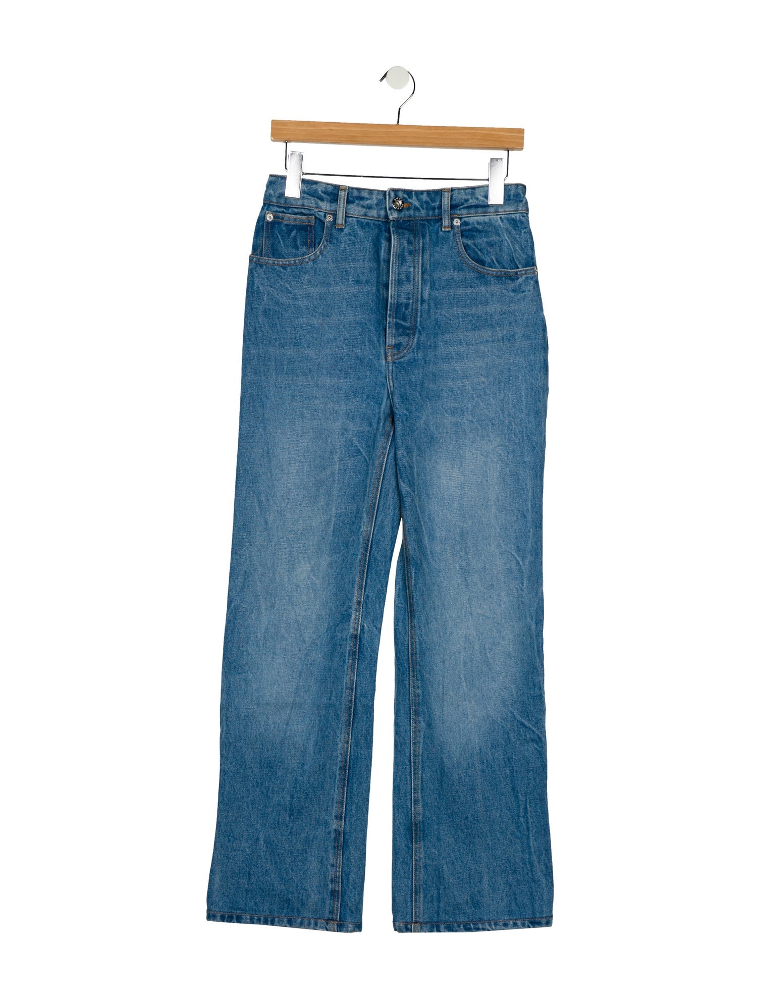 Paco Rabanne High-Rise Wide Leg Jeans