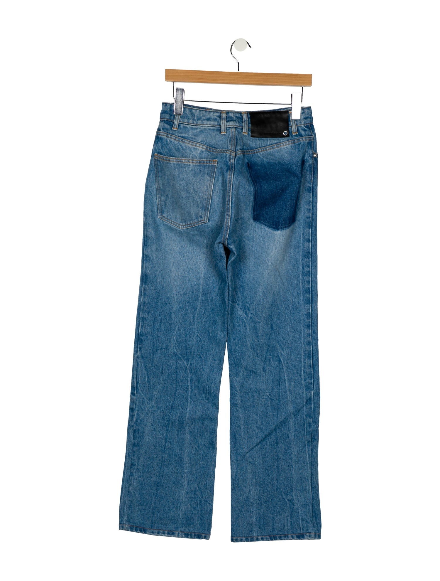 Paco Rabanne High-Rise Wide Leg Jeans