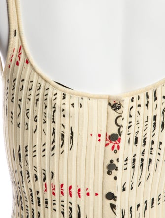 Paco Rabanne Printed Long Dress