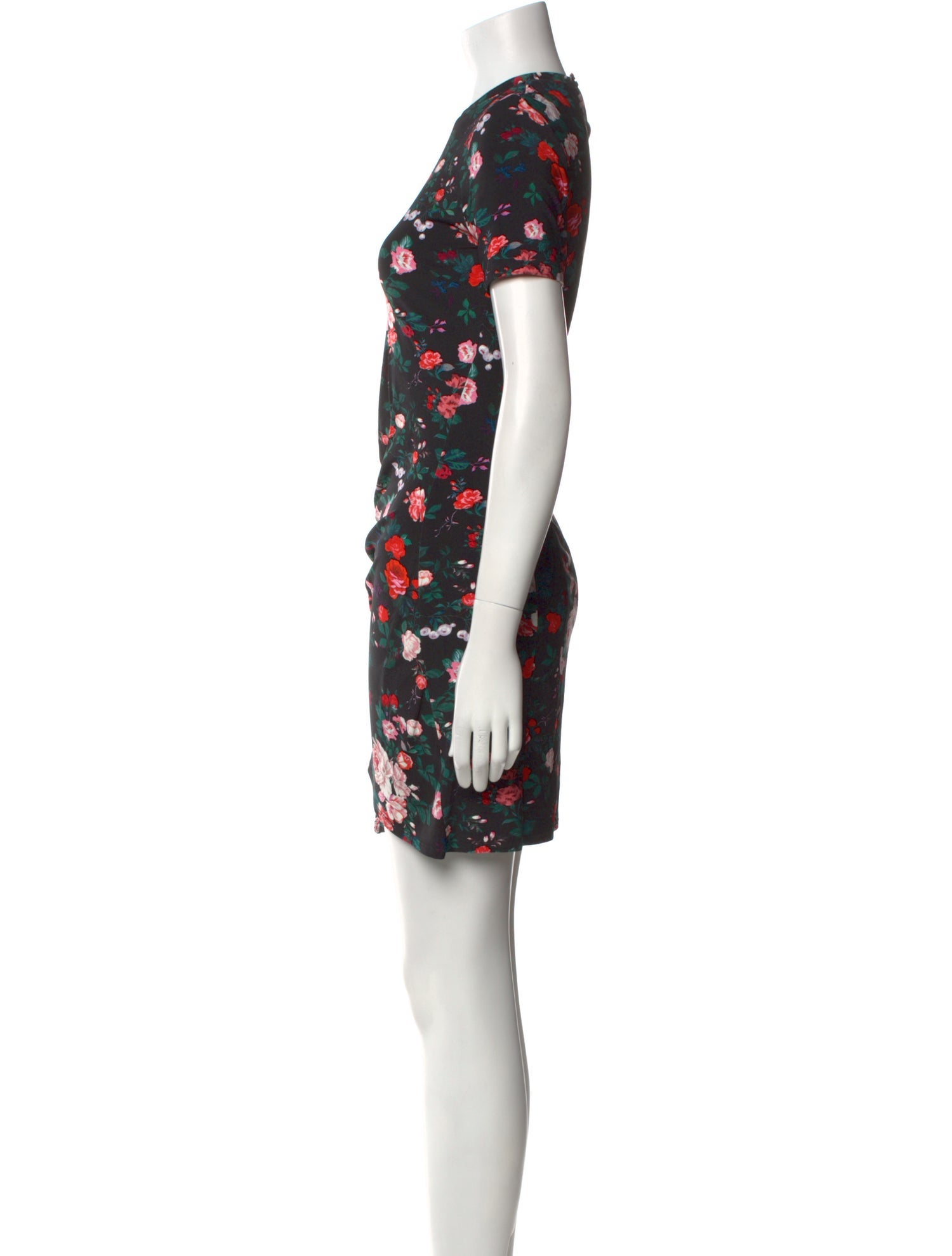 Paco Rabanne Floral Print Mini Dress