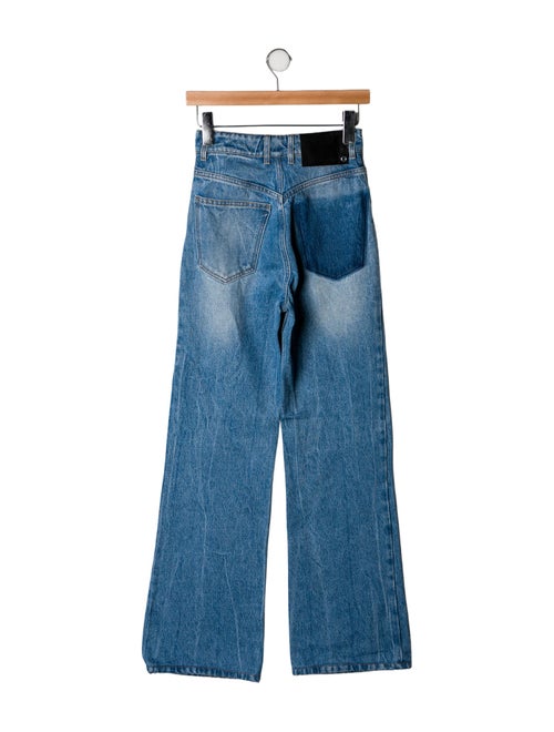 Paco Rabanne High-Rise Wide Leg Jeans