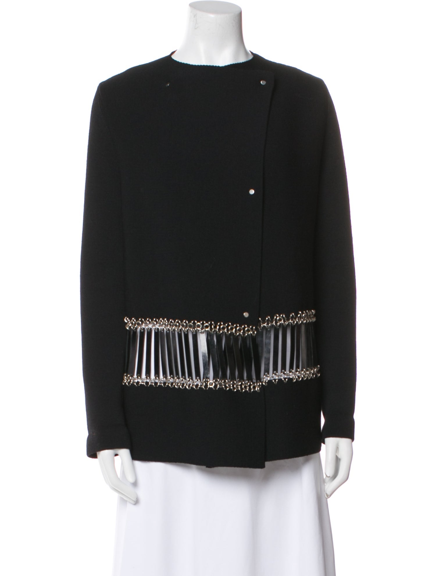 Paco Rabanne Printed Evening Jacket