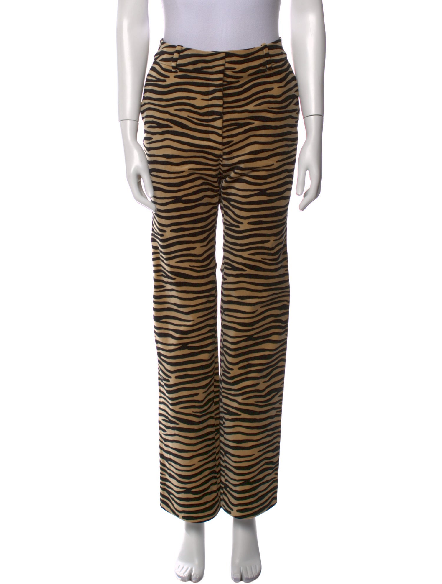 Paco Rabanne Animal Print Wide Leg Pants w/ Tags