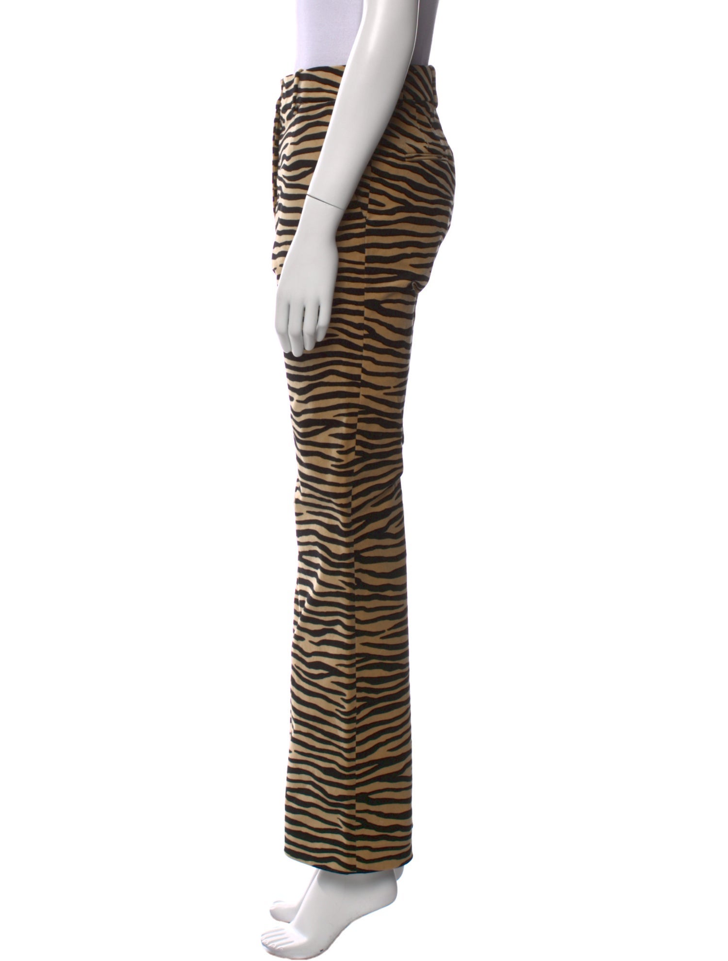 Paco Rabanne Animal Print Wide Leg Pants w/ Tags