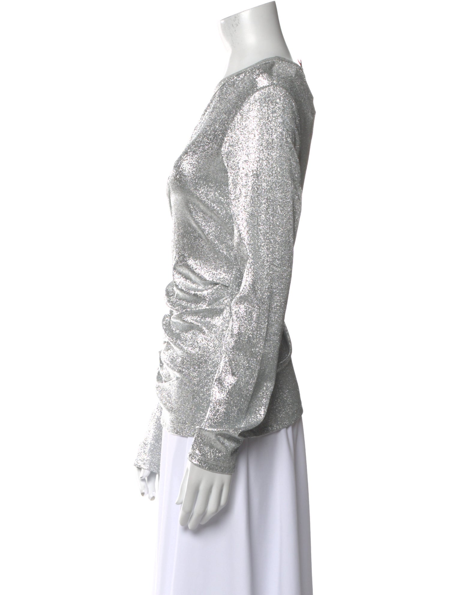 Paco Rabanne Bateau Neckline Long Sleeve Sweatshirt w/ Tags