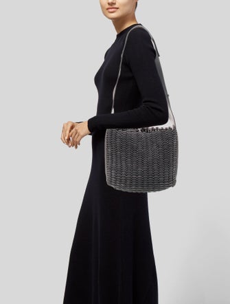 Paco Rabanne Leather Shoulder Bag