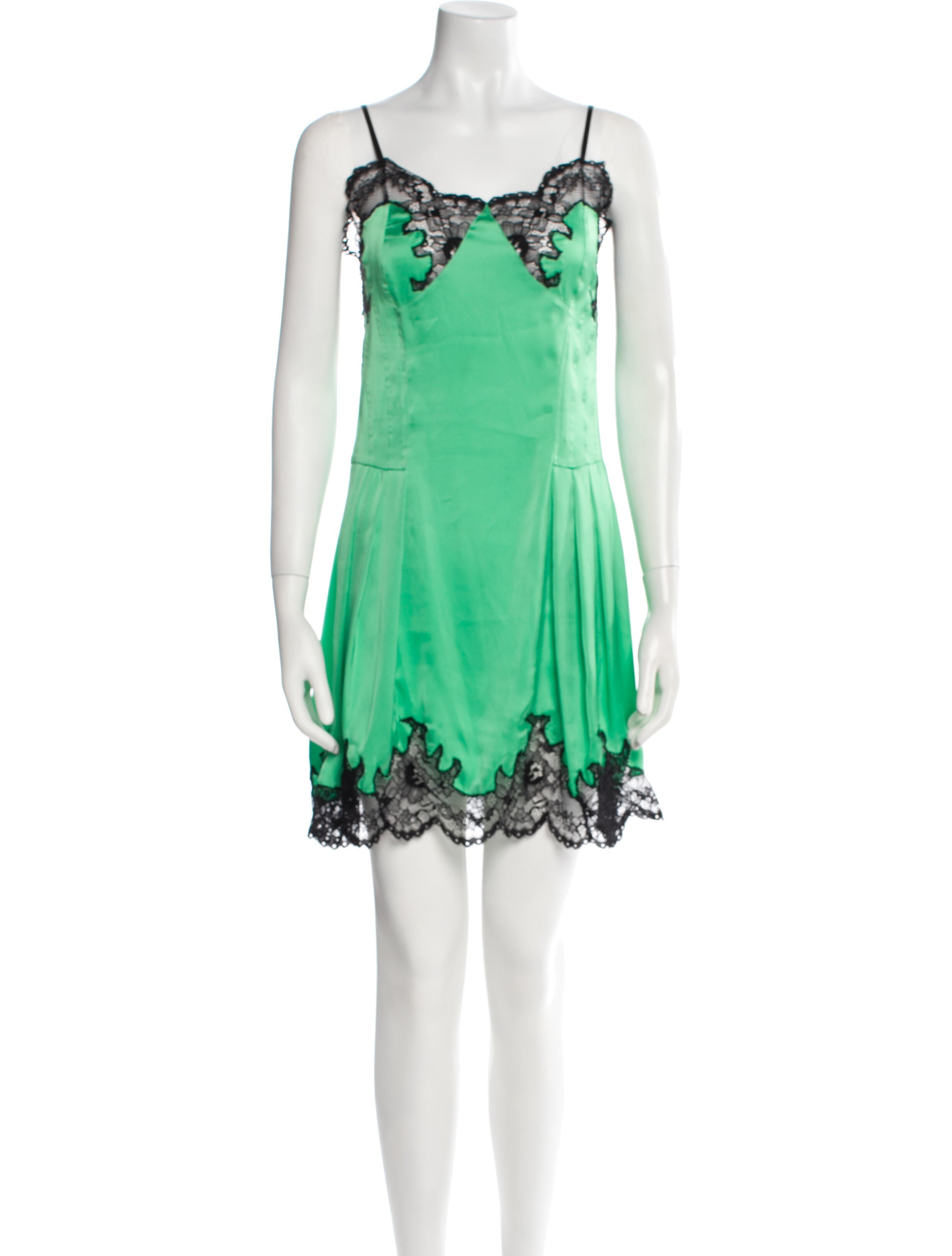 Paco Rabanne Square Neckline Mini Dress