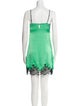 Paco Rabanne Square Neckline Mini Dress