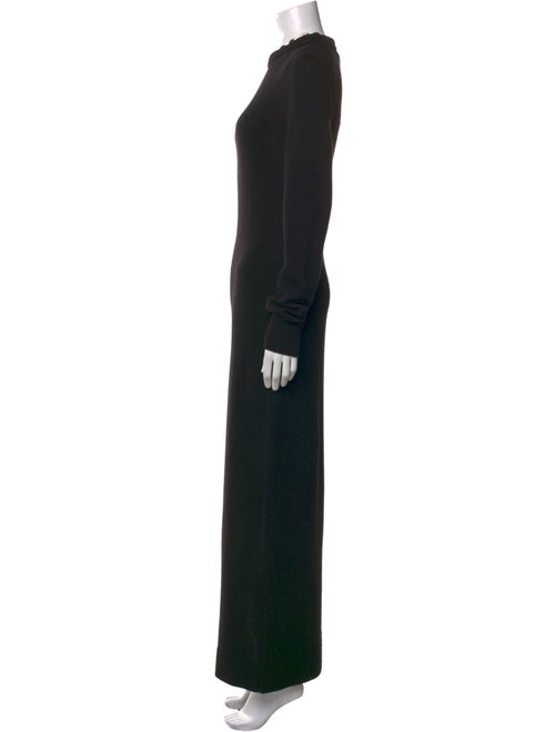 Paco Rabanne Merino Wool Long Dress