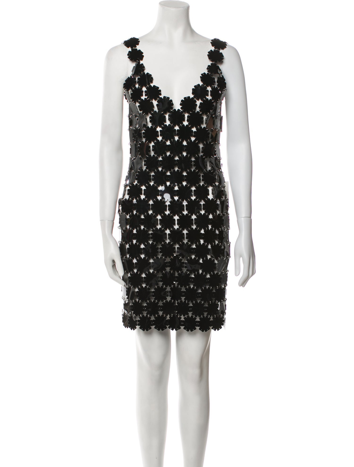 Paco Rabanne PVC Mini Dress