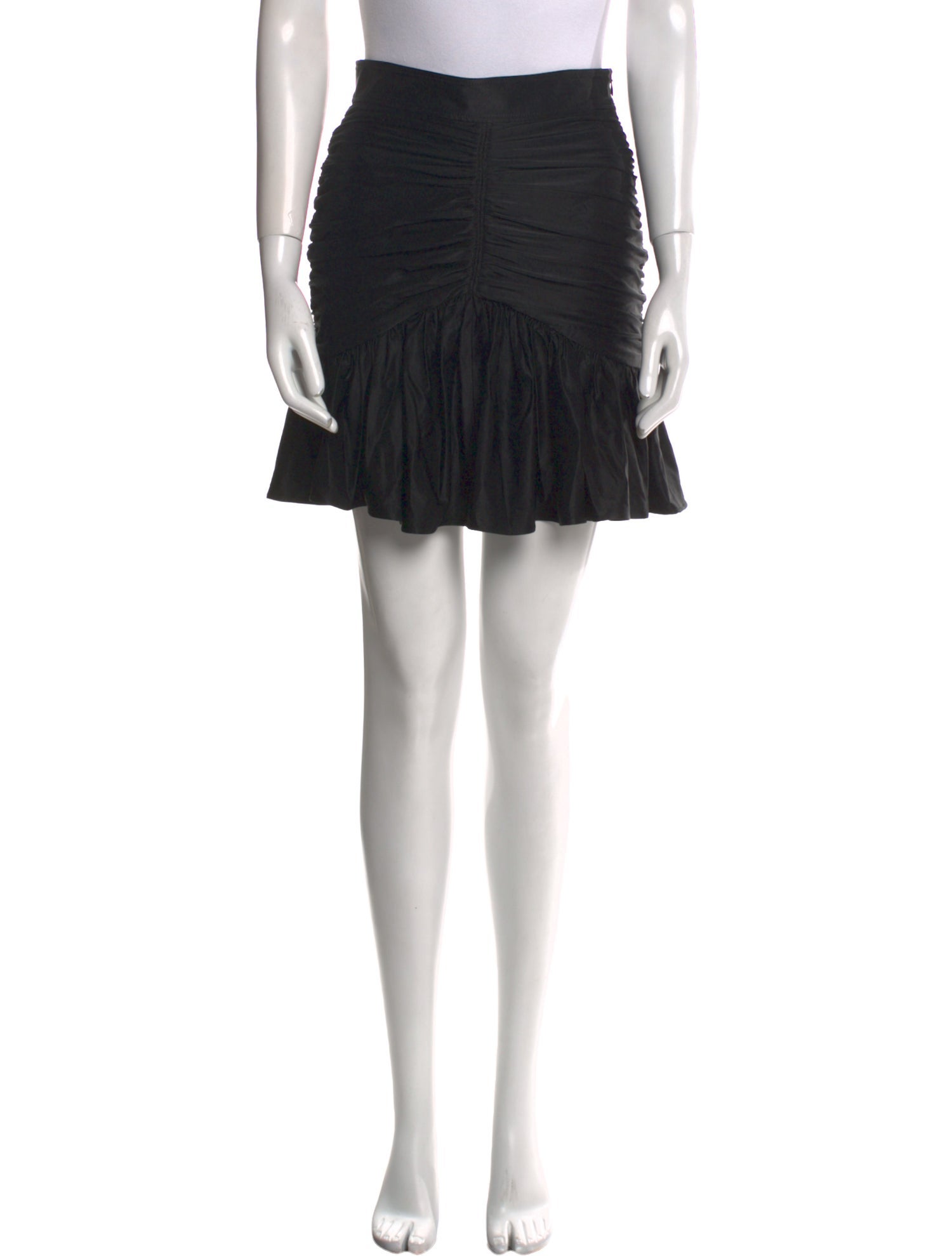 Paco Rabanne Ruffle Embellishment Mini Skirt