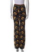 Paco Rabanne Floral Print Wide Leg Pants