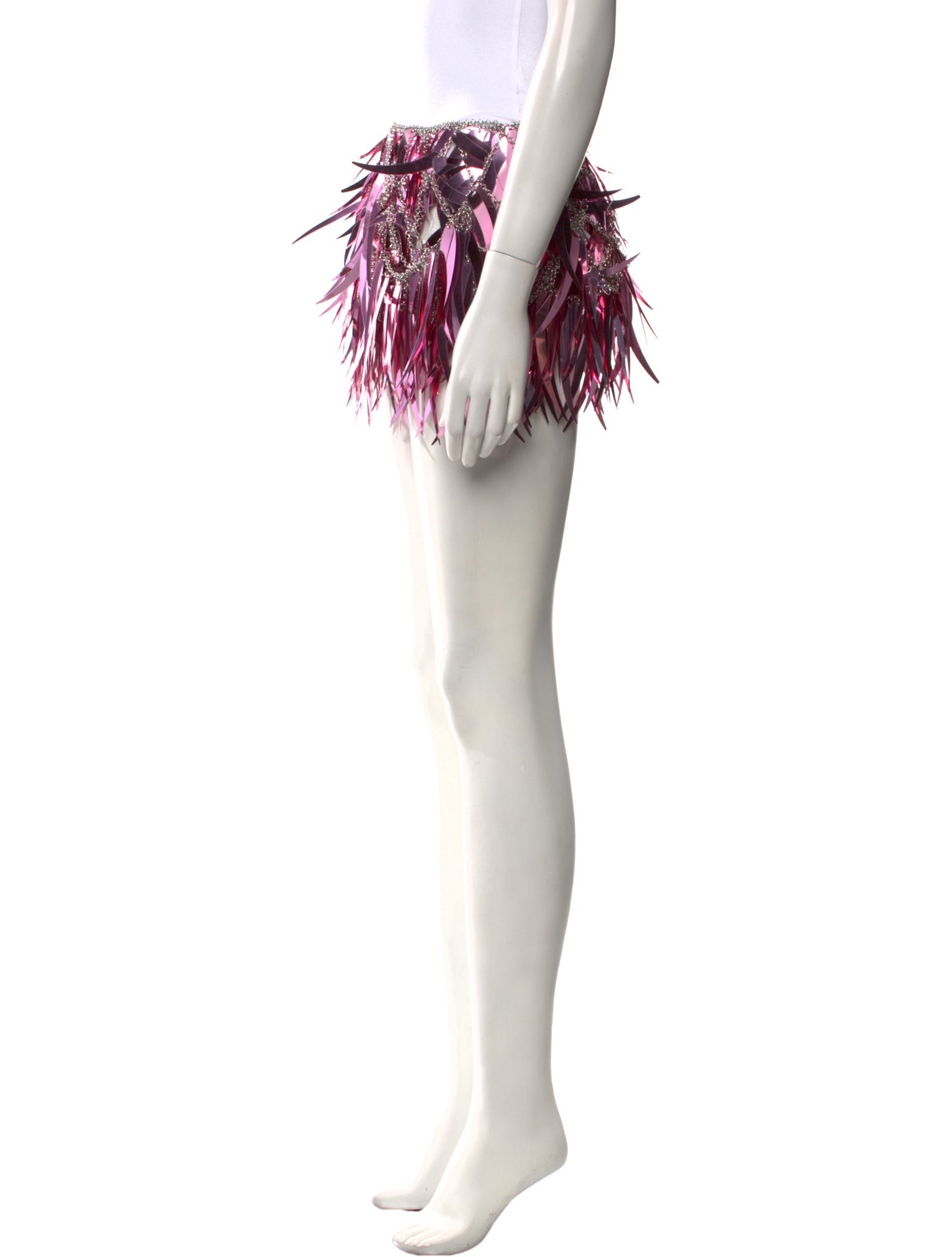 Paco Rabanne Printed Mini Skirt