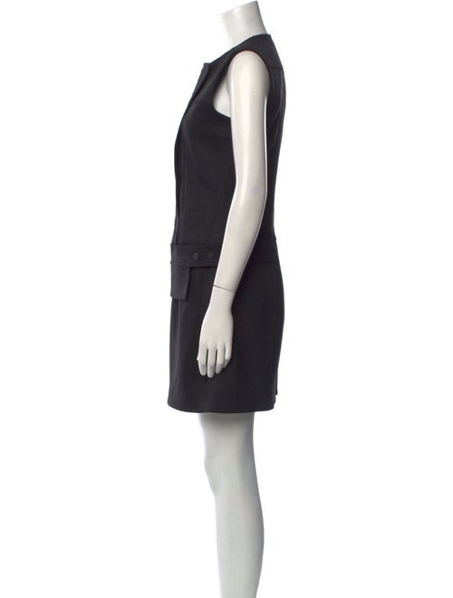Paco Rabanne Virgin Wool Mini Dress