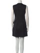 Paco Rabanne Virgin Wool Mini Dress