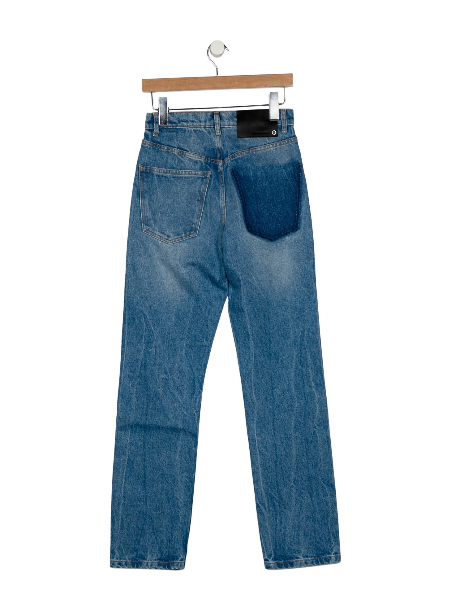 Paco Rabanne High-Rise Straight Leg Jeans w/ Tags