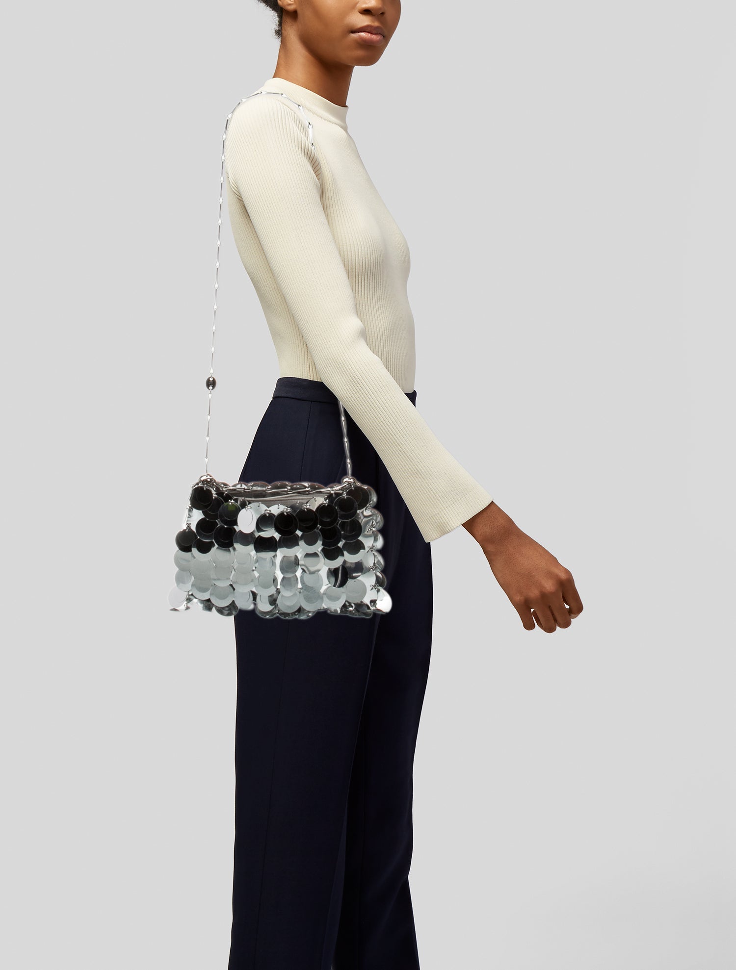 Paco Rabanne Sequins Shoulder Bag