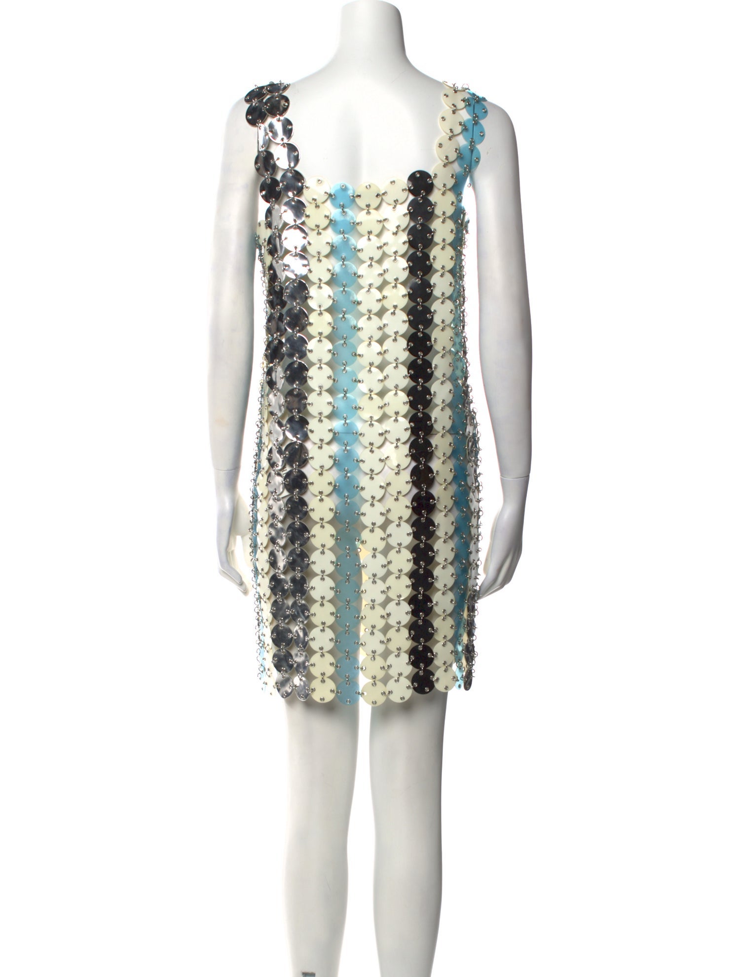 Paco Rabanne Patterned Mini Dress