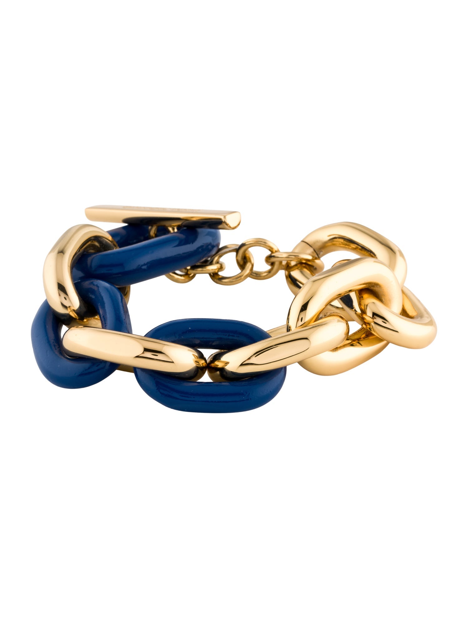 Paco Rabanne Enamel Link Bracelet