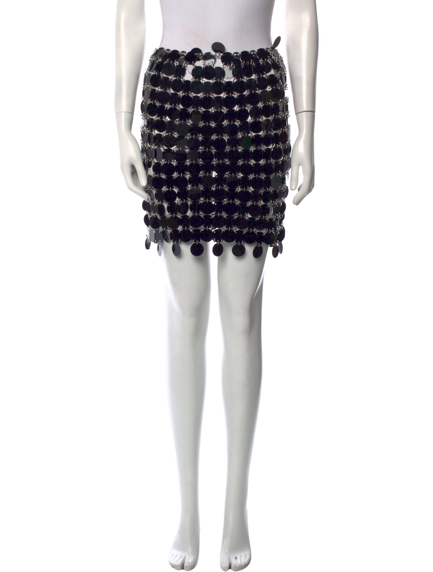 Paco Rabanne Printed Mini Skirt
