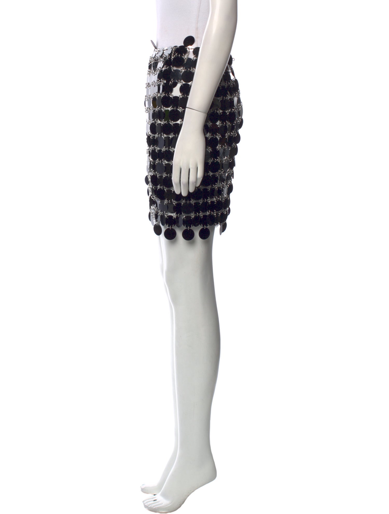 Paco Rabanne Printed Mini Skirt