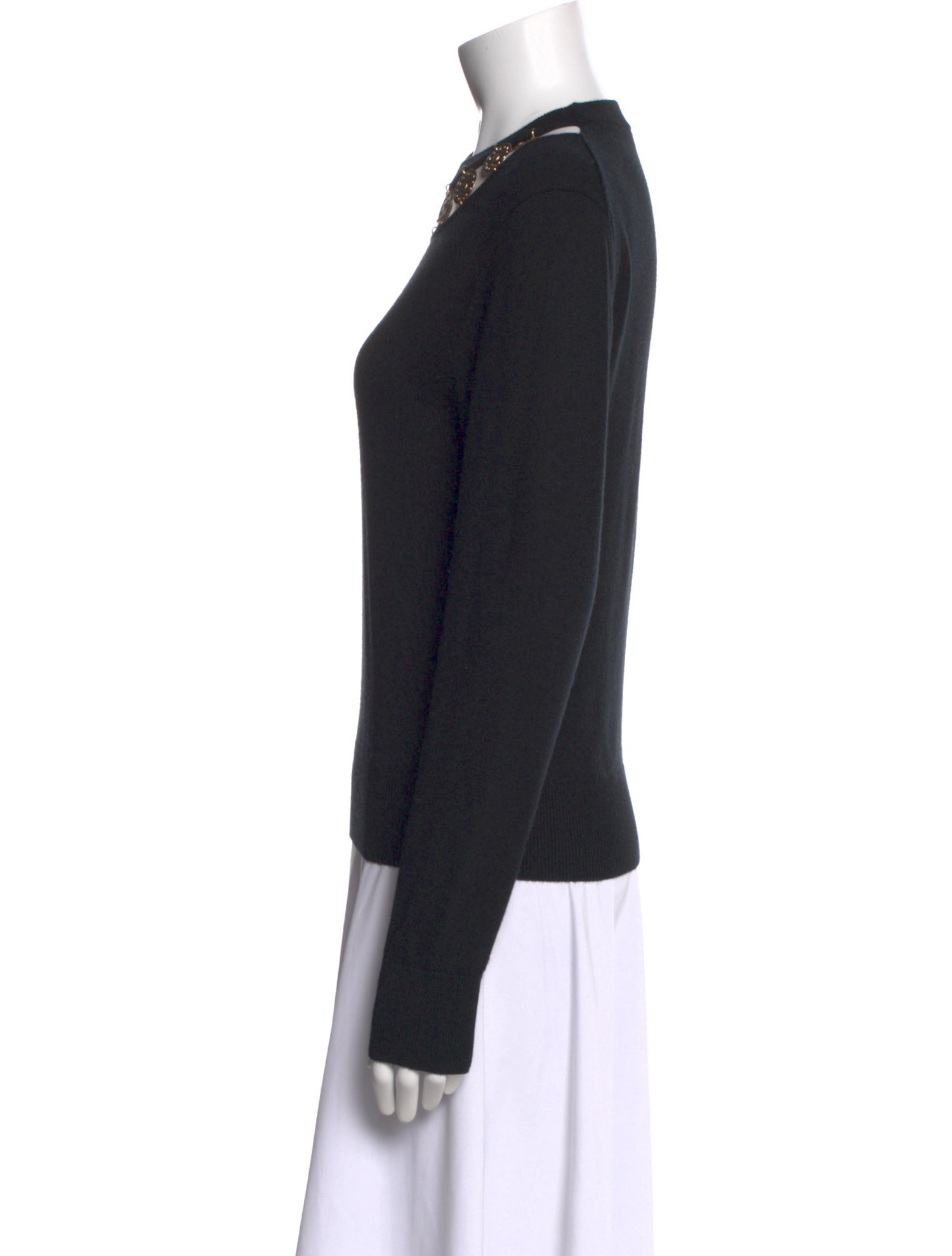 Paco Rabanne Wool Crew Neck Sweater