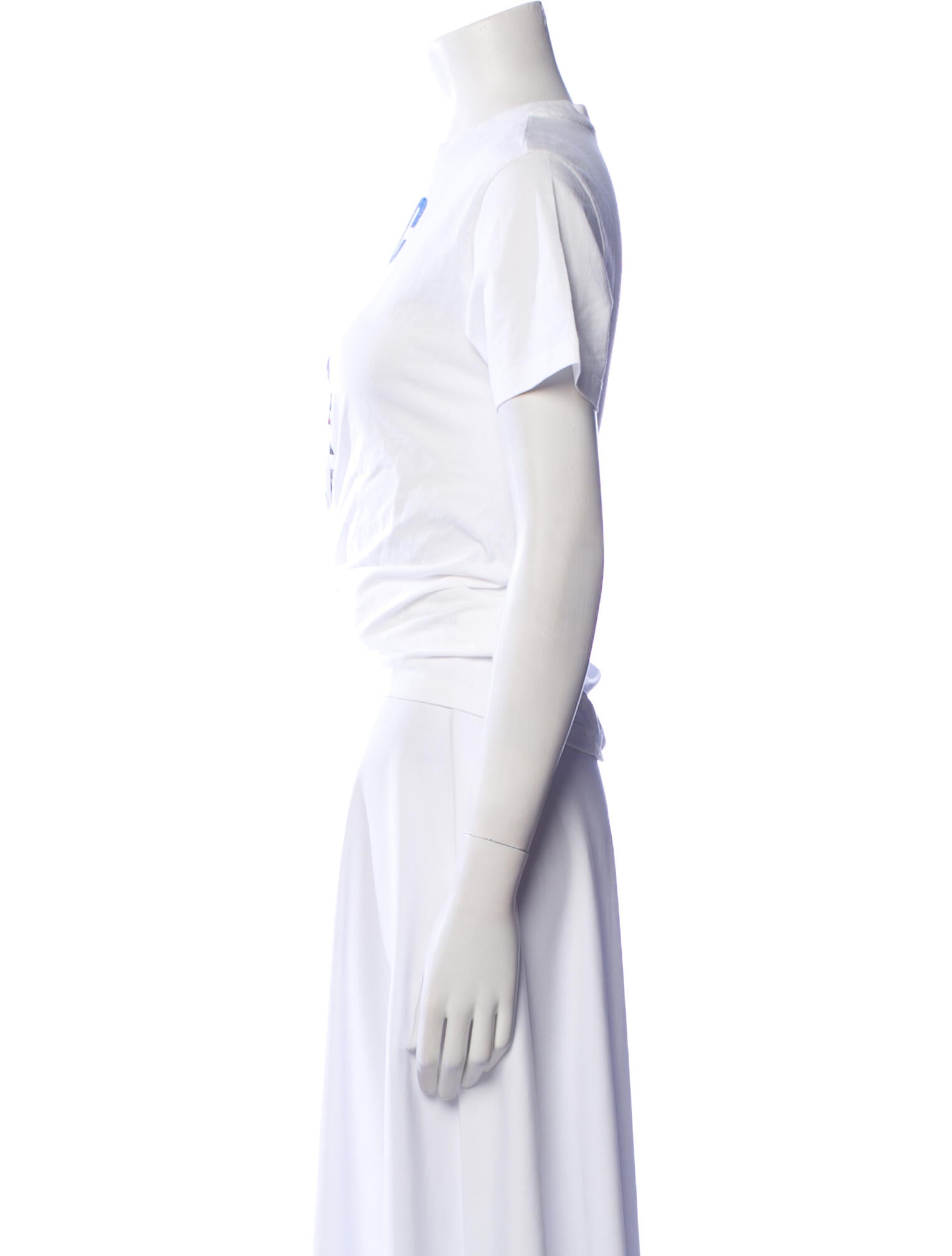 Paco Rabanne Graphic Print Crew Neck T-Shirt