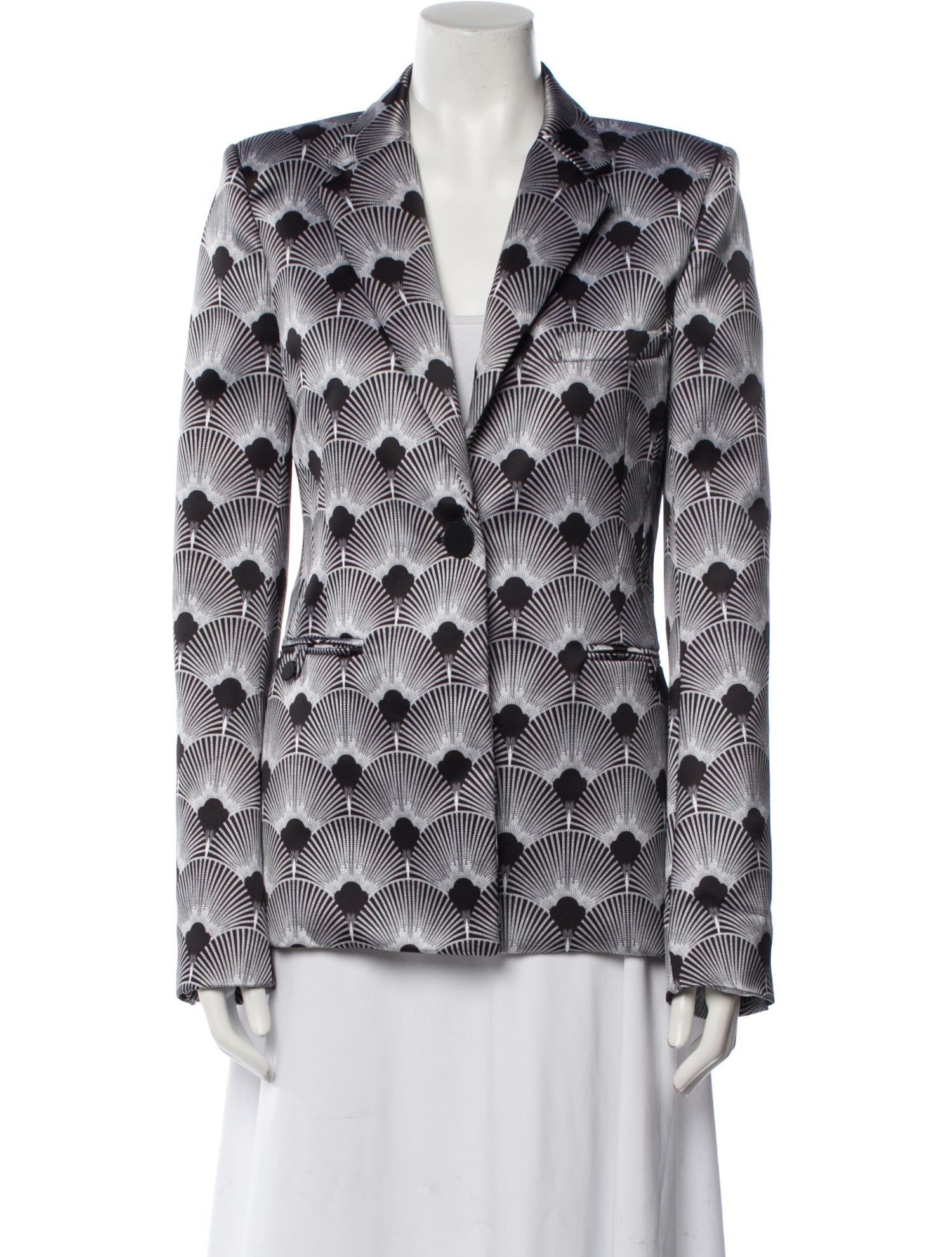Paco Rabanne Printed Blazer