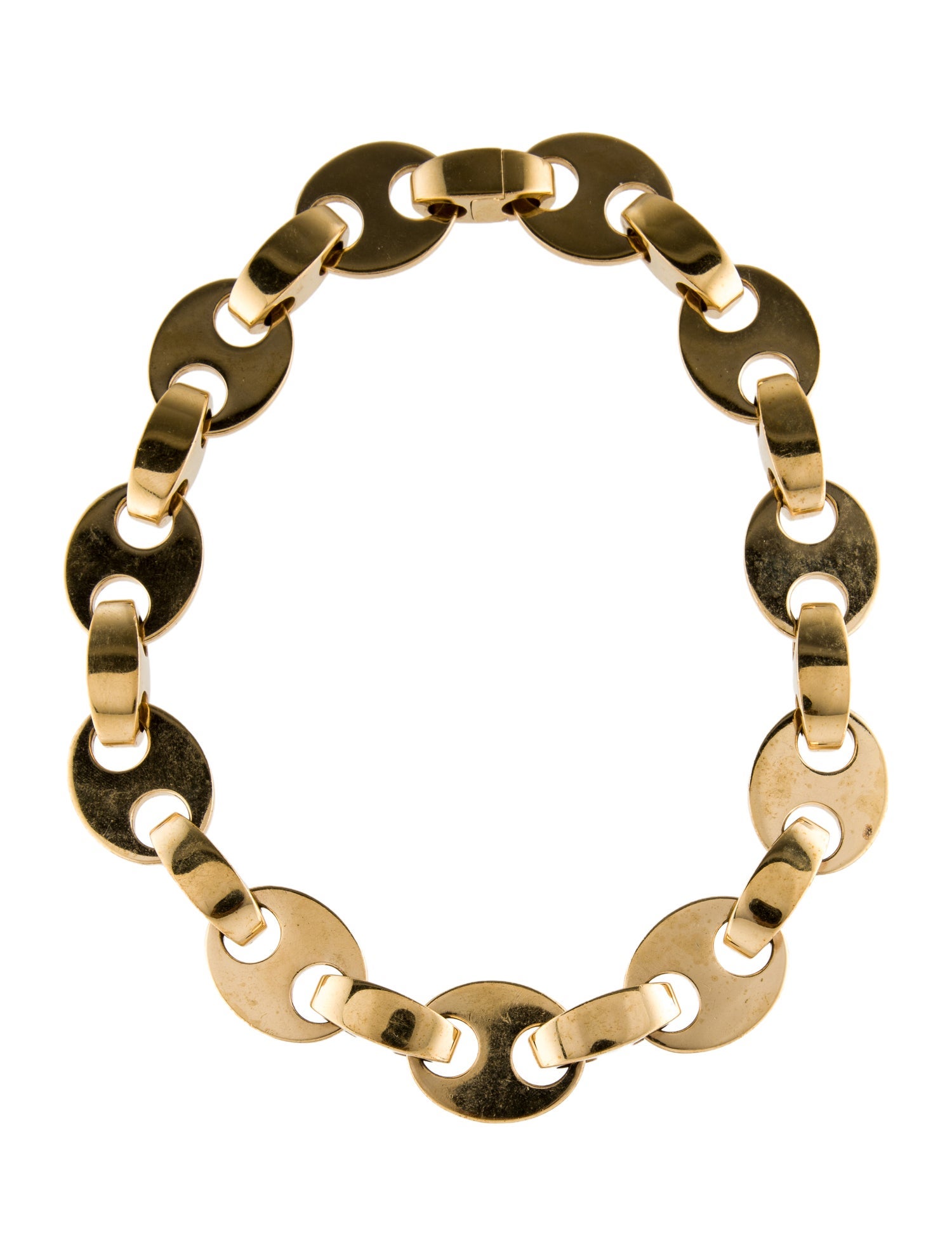 Paco Rabanne Eight Pattern Collar Necklace