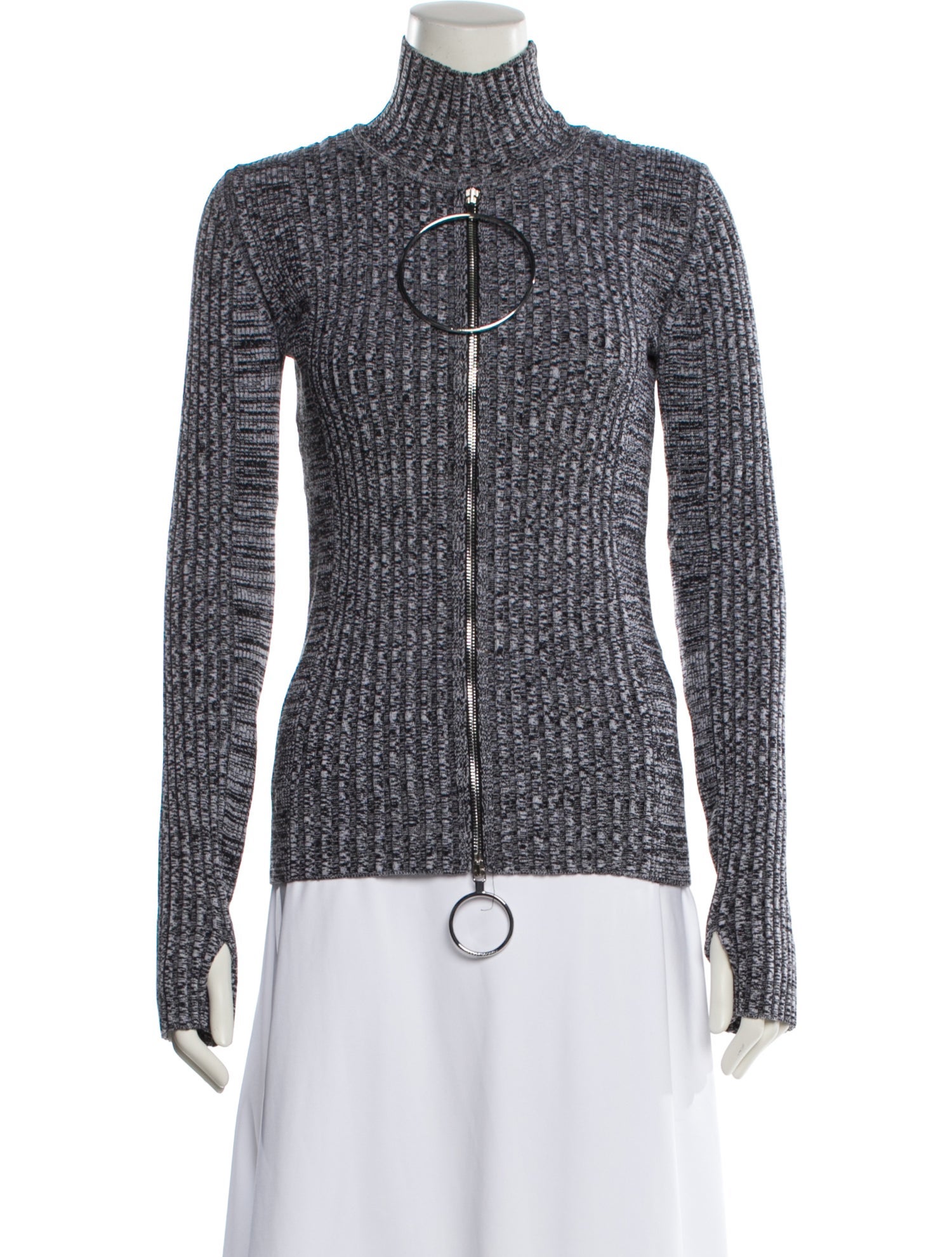 Paco Rabanne Wool Striped Sweater