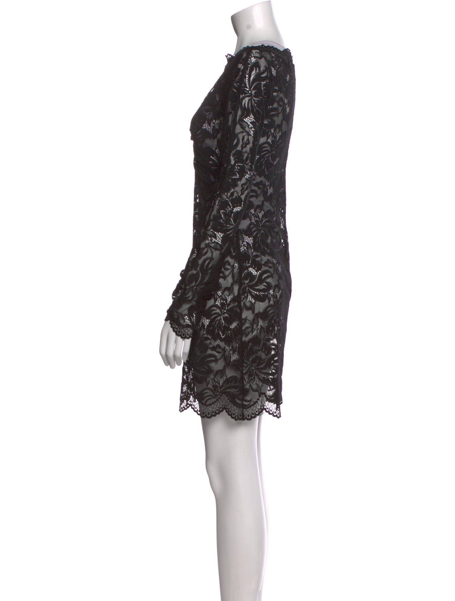 Paco Rabanne Lace Mini Dress