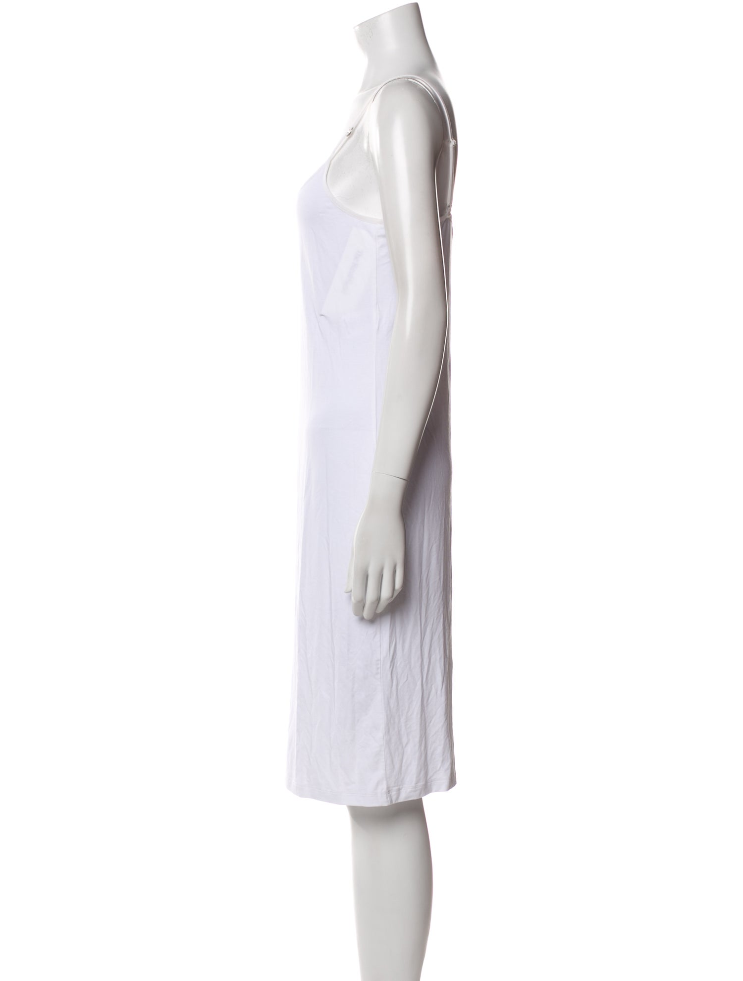 Paco Rabanne Scoop Neck Knee-Length Dress