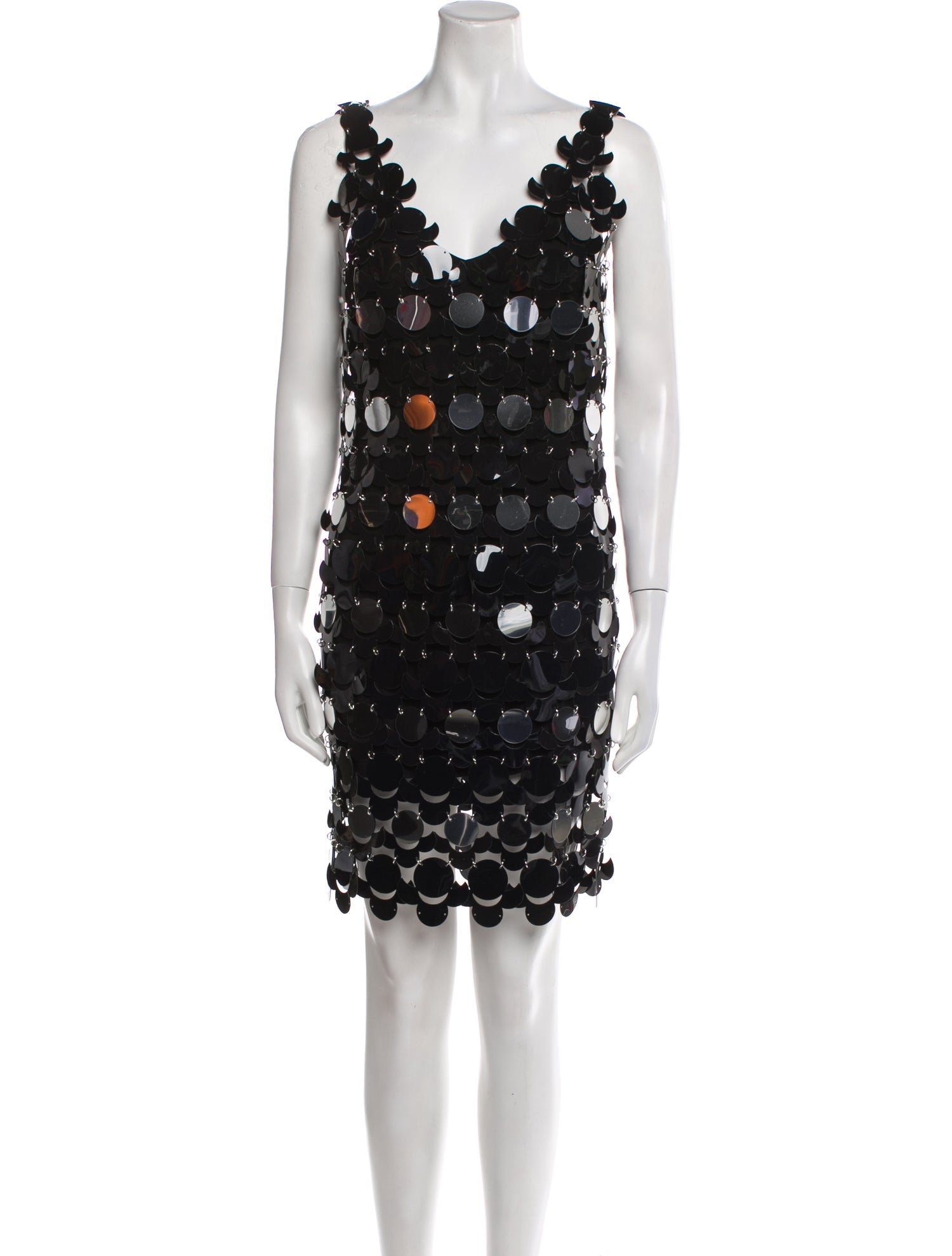 Paco Rabanne Patterned Mini Dress