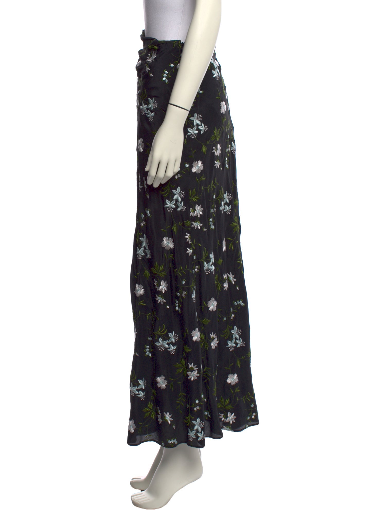Paco Rabanne Printed Midi Length Skirt