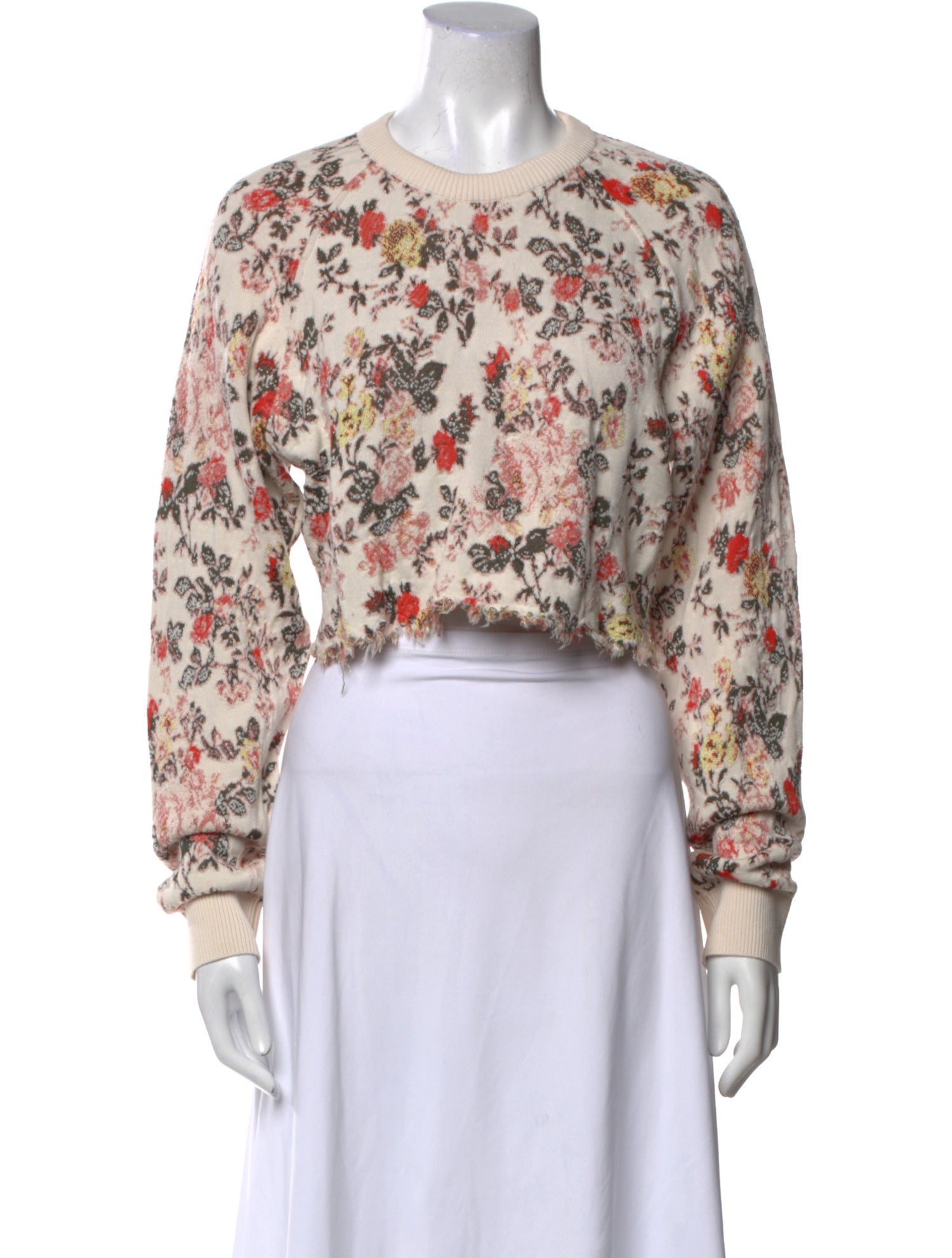 Paco Rabanne Printed Crew Neck Sweater