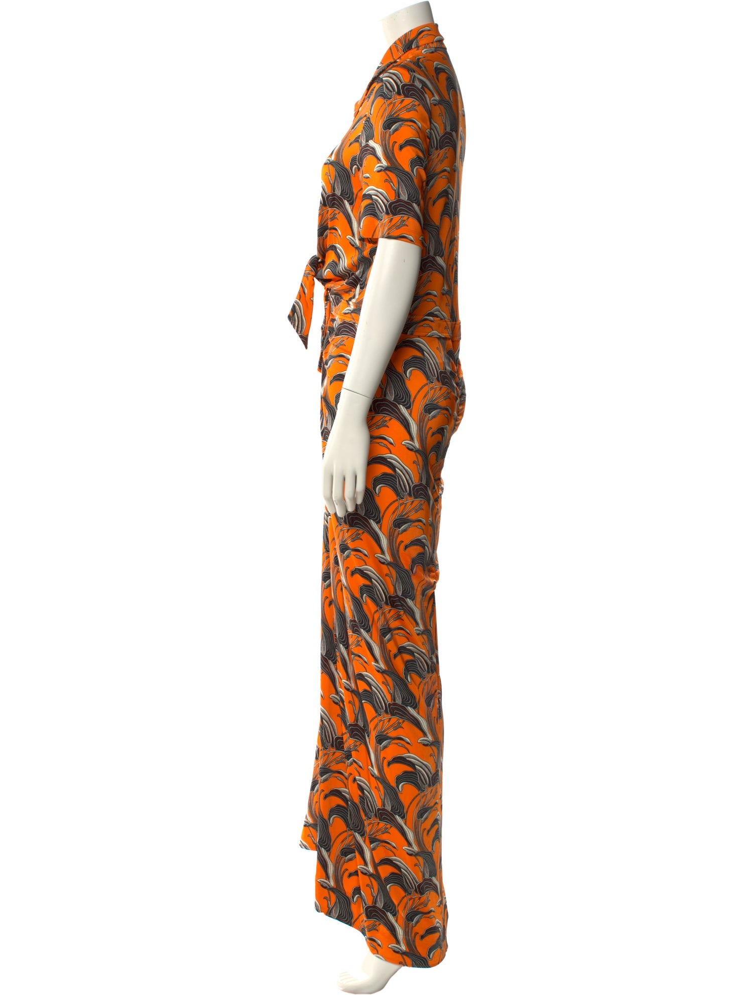 Paco Rabanne Printed Long Dress