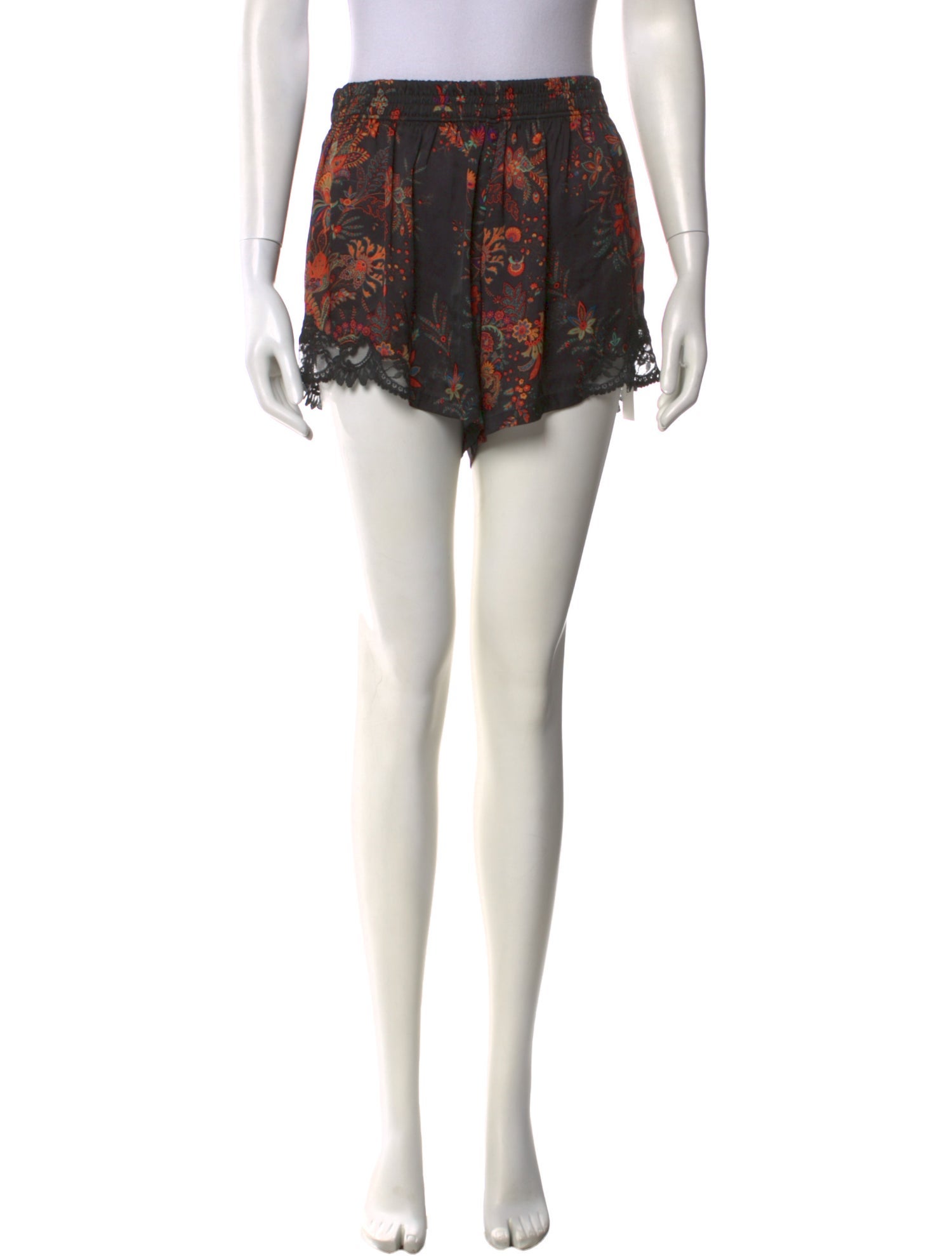 Paco Rabanne Printed Mini Shorts