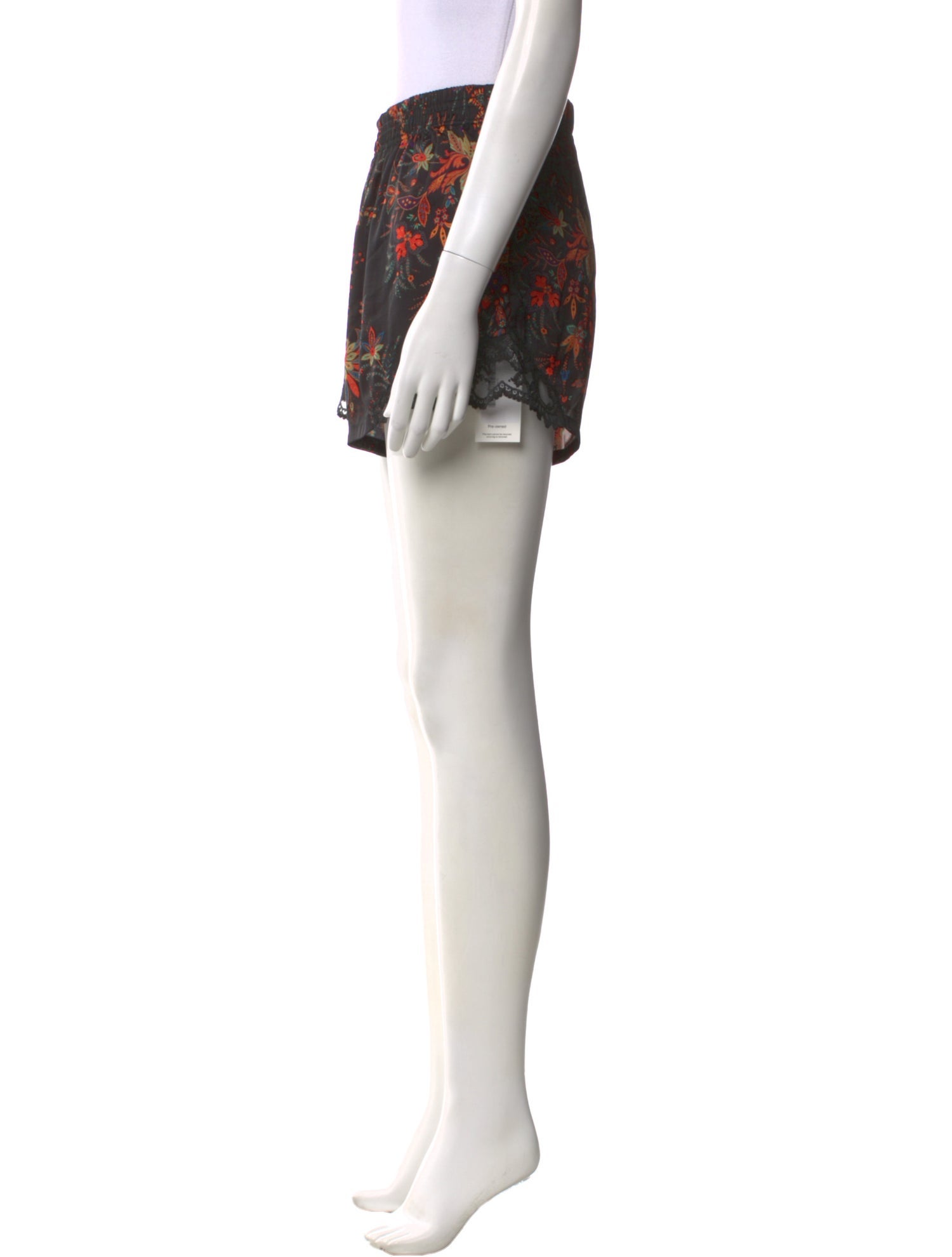 Paco Rabanne Printed Mini Shorts