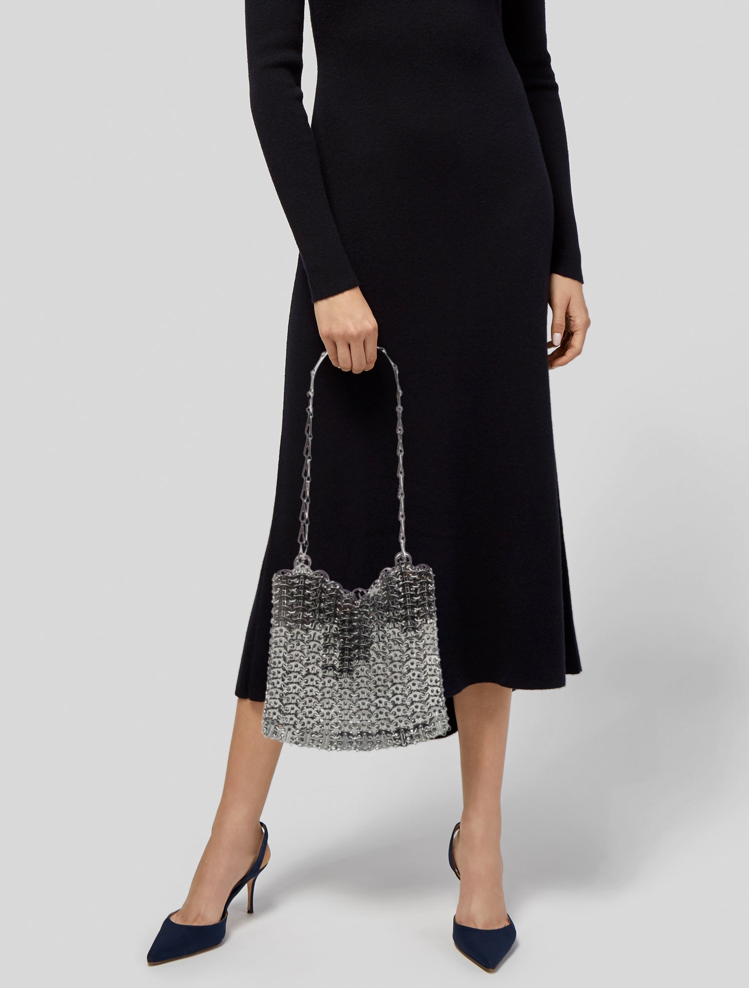 Paco Rabanne Metal Shoulder Bag
