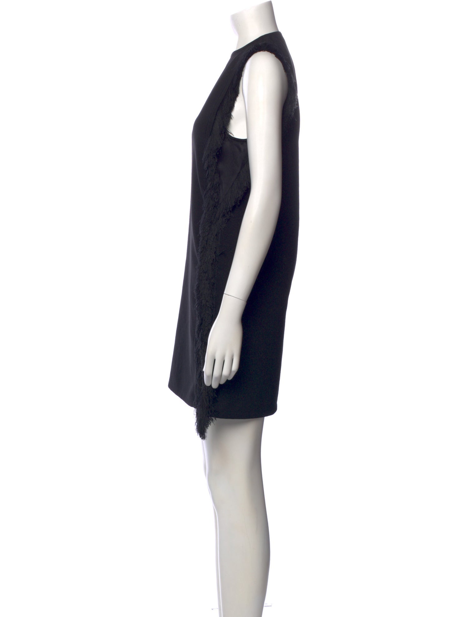 Paco Rabanne Crew Neck Mini Dress