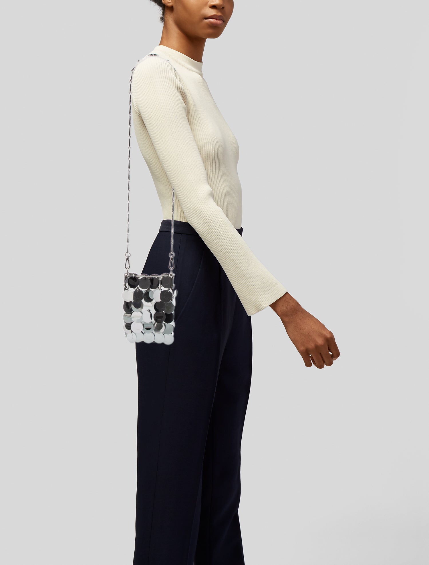 Paco Rabanne Sequins Crossbody Bag