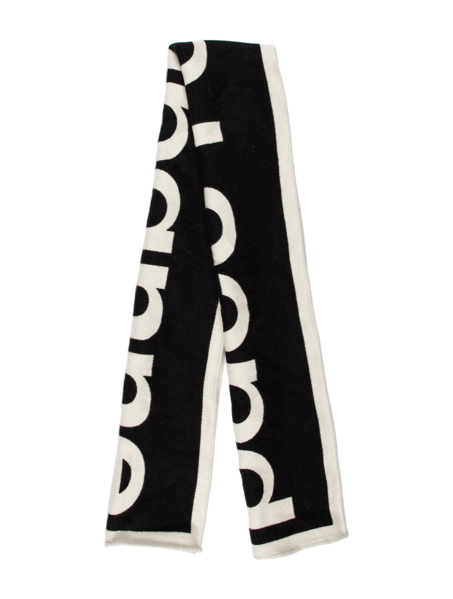 Paco Rabanne Wool Printed Scarf