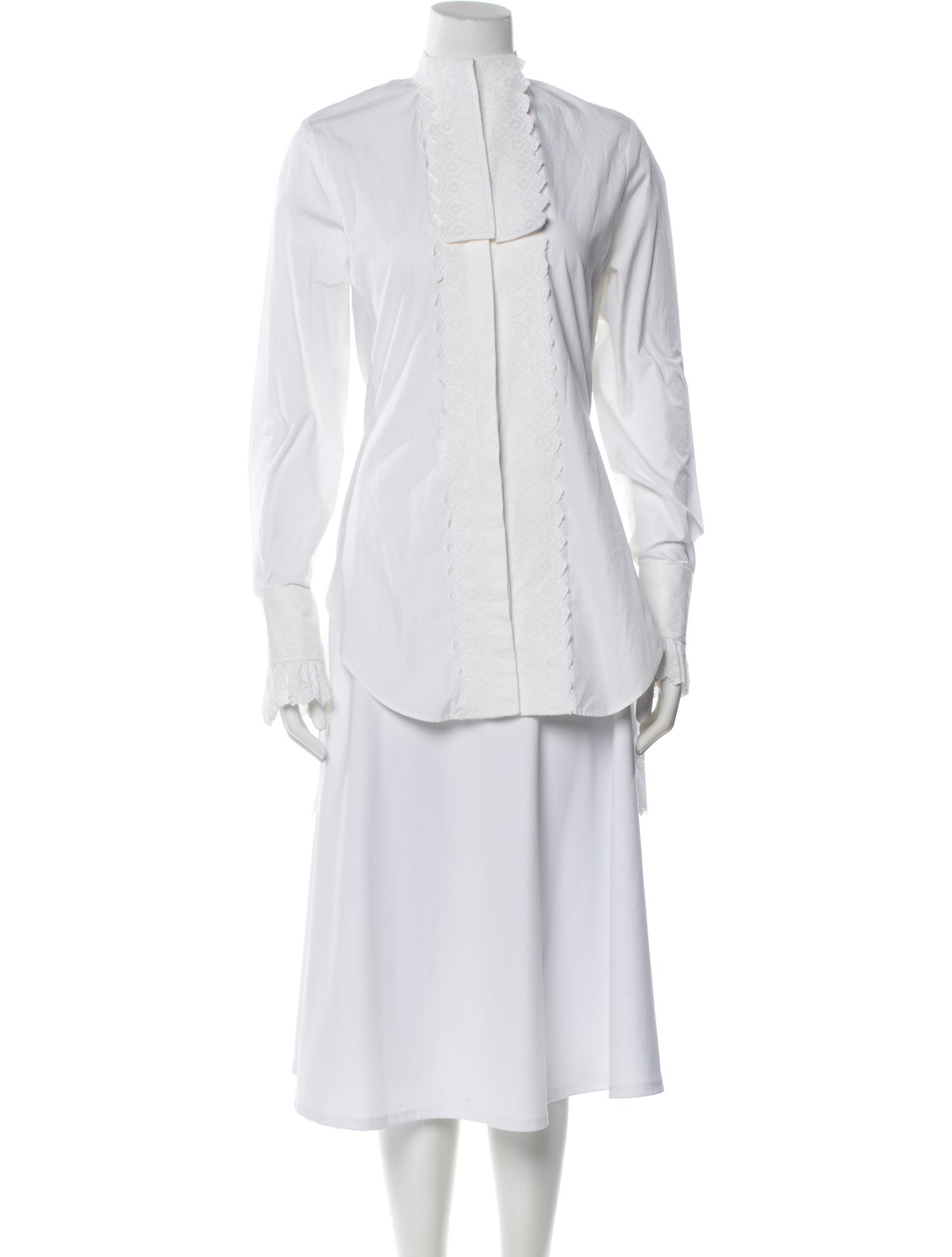 Paco Rabanne Long Sleeve Blouse