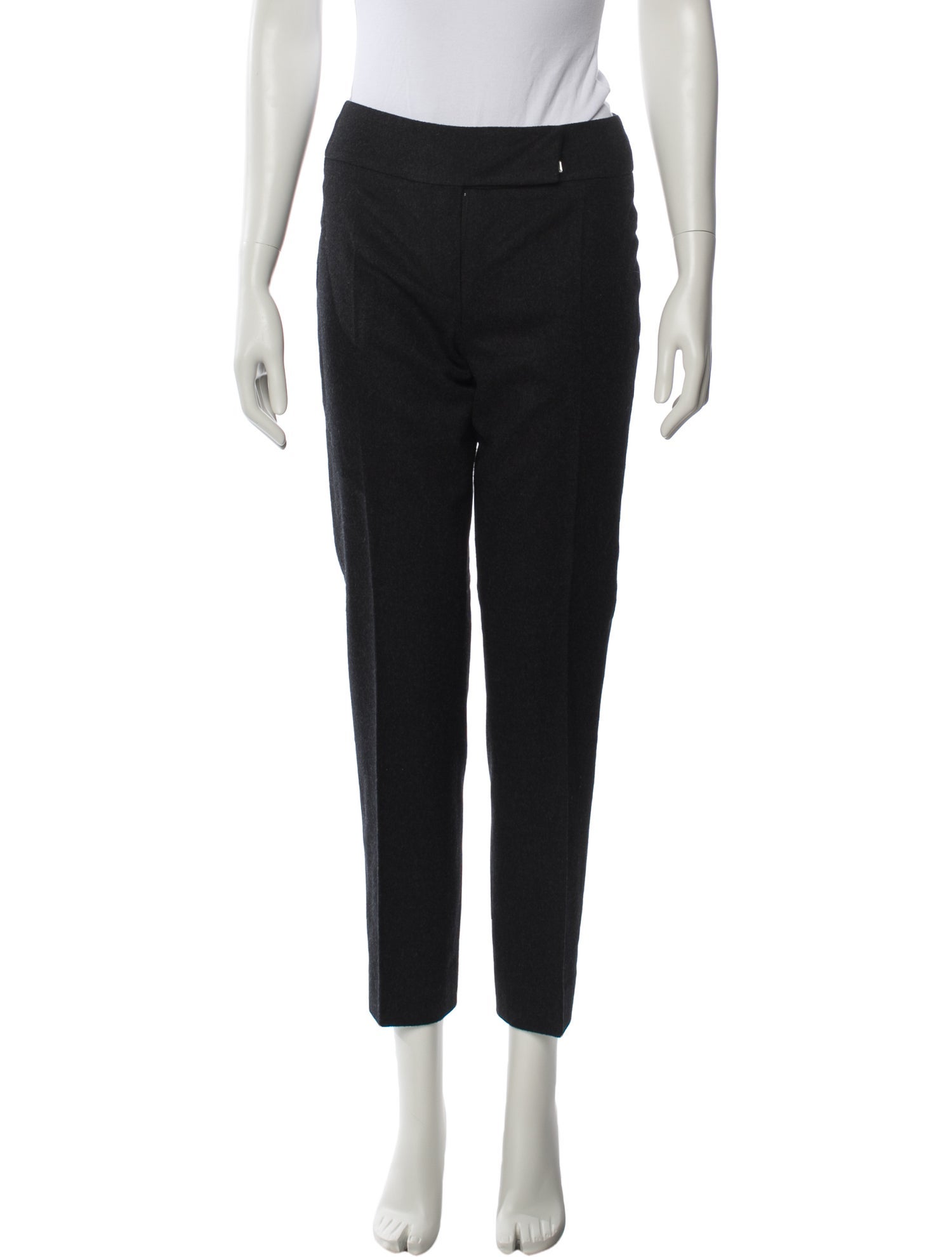 Paco Rabanne Wool Skinny Leg Pants