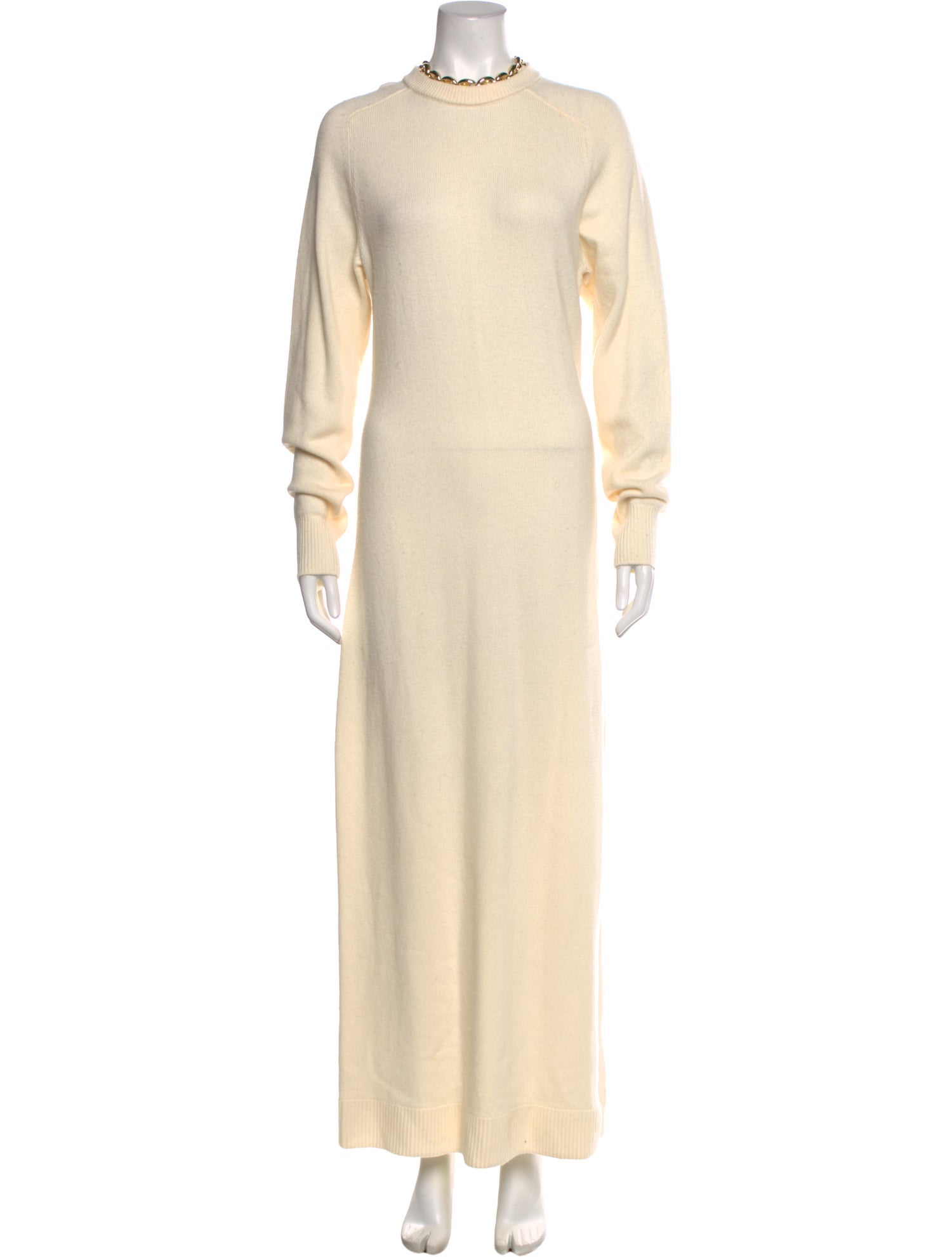 Paco Rabanne Merino Wool Long Dress